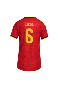 Belgia Axel Witsel #6 Jalkapallovaatteet Naisten Kotipaita MM-kisat 2026 Lyhythihainen